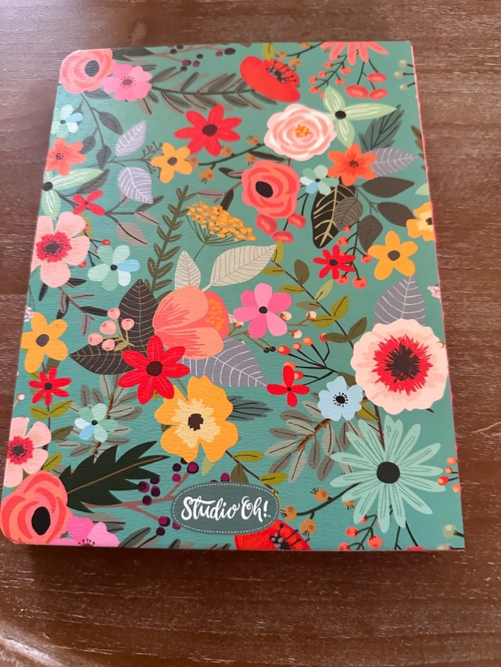 STUDIO Oh! Secret Garden Hardcover Lay Flat Lined Journal - 6.5” x 8.6” - NEW